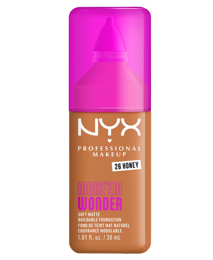 

Тональный крем Wonder Foundation, 0,84 унции NYX Professional Makeup, цвет honey