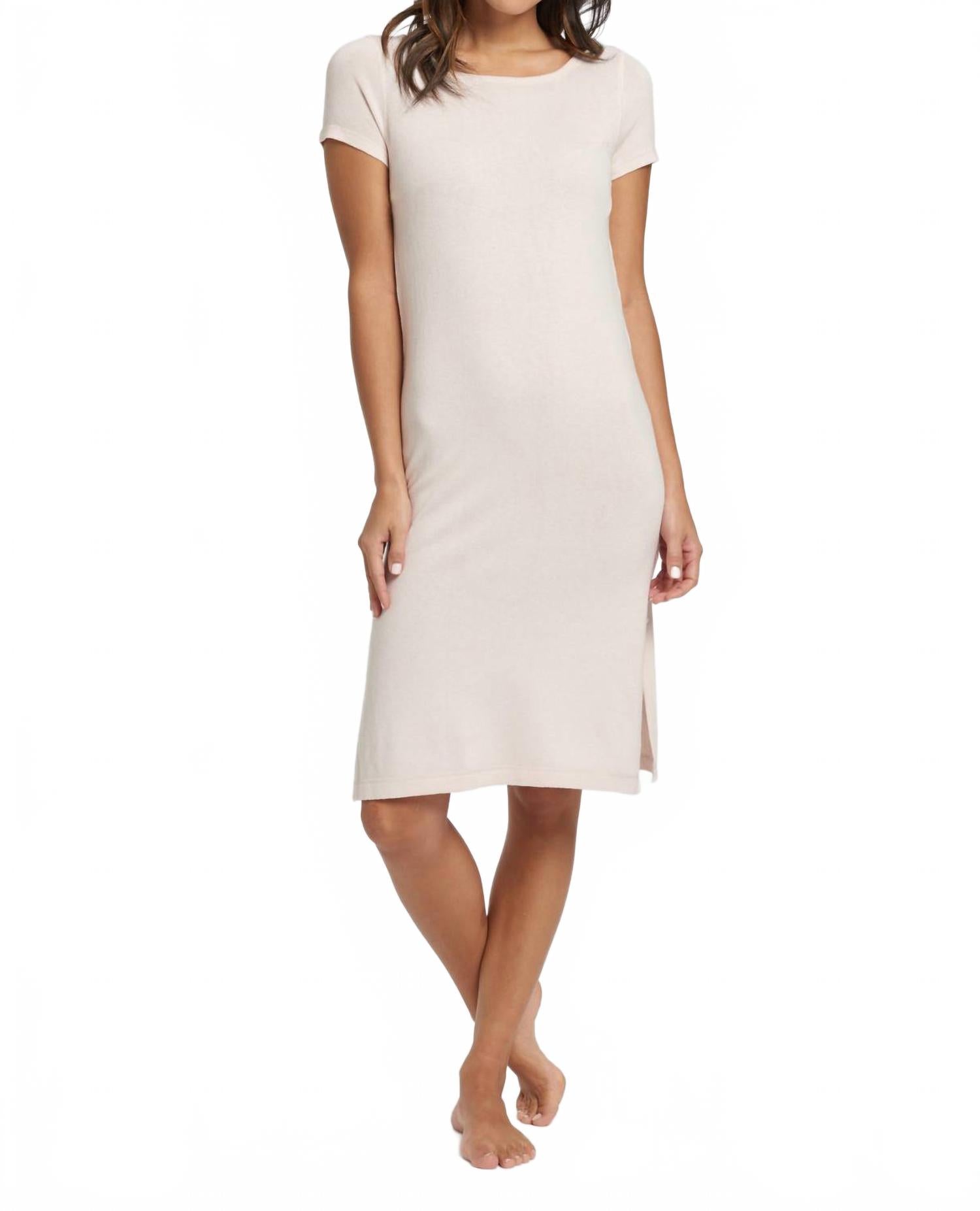 

Платье-футболка Amagansett в розовом оттенке LEIMERE