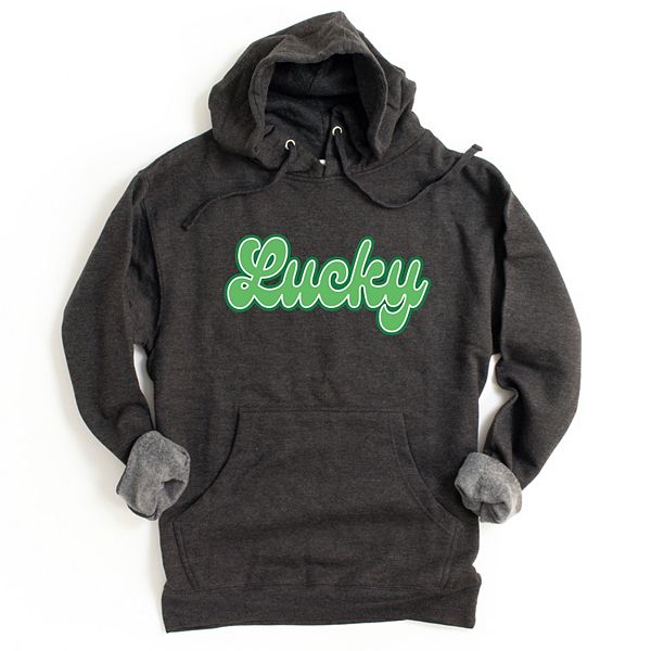 

Зеленый худи Lucky Cursive Simply Sage Market, Charcoal