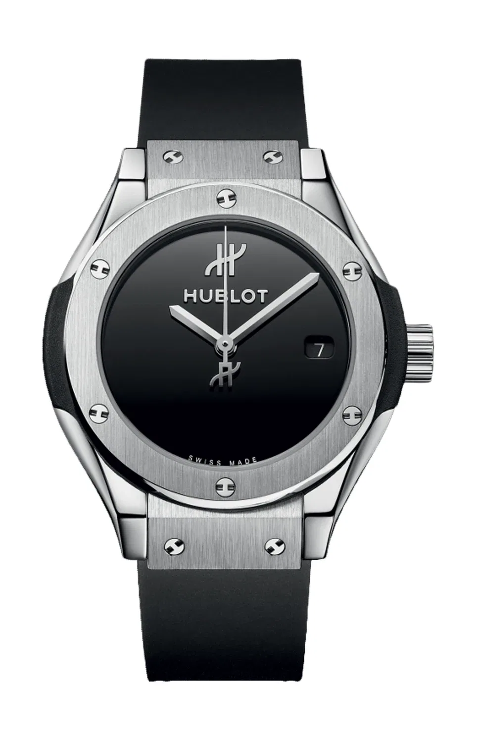Классик Фьюжн Ориджинал Титан 29 мм - 591.NX.1270.RX.MDM HUBLOT, синий