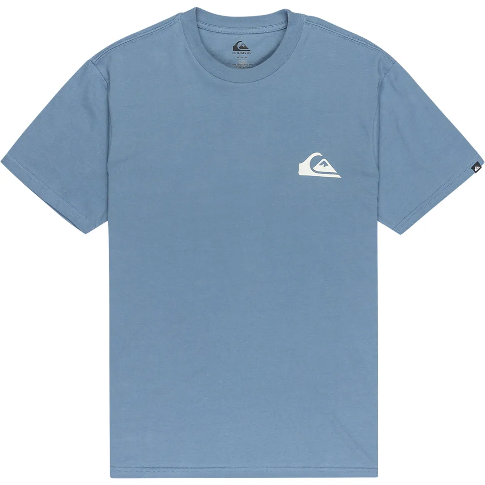 

Футболка с коротким рукавом Quiksilver Evo Mini Logo, синий