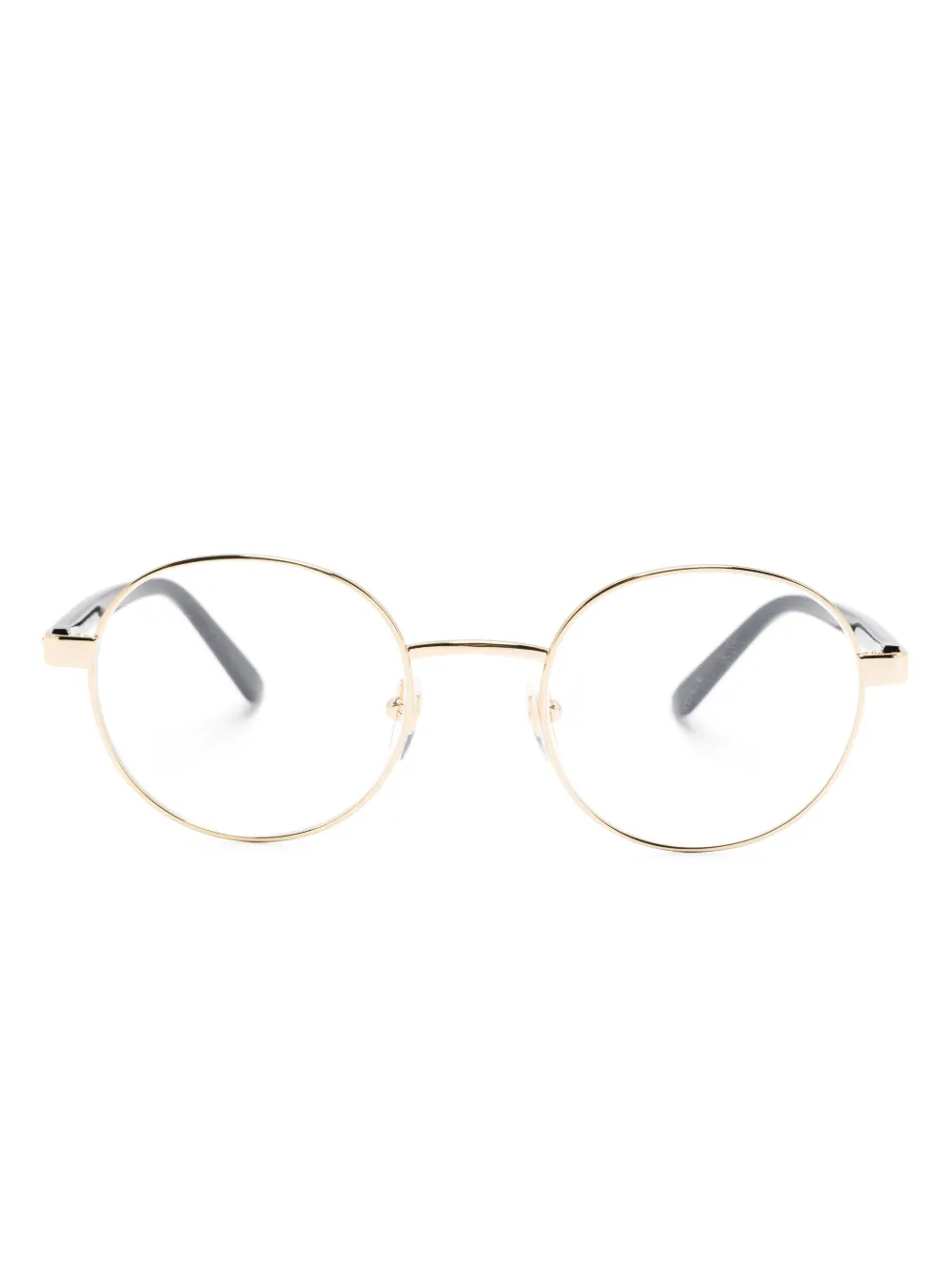

Очки в круглой оправе с логотипом Gucci Eyewear, золотой