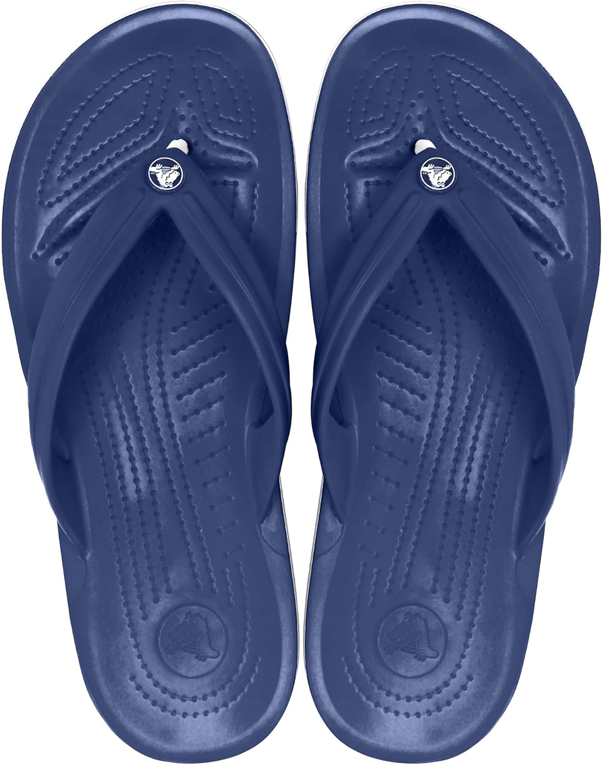 Вьетнамки Crocs Crocband унисекс для взрослых, темно-синий — фото 4