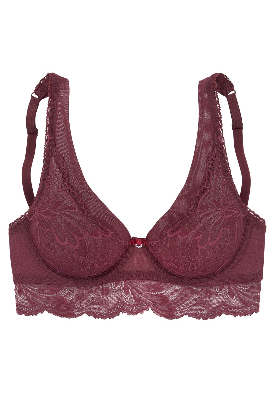 

Бюстгальтер на косточках LASCANA T-shirt Bra, красный