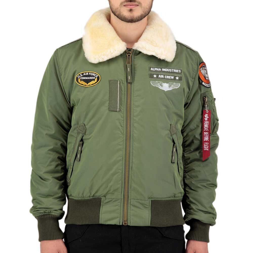 

Куртка Alpha Industries Injector III Air Force, зеленый