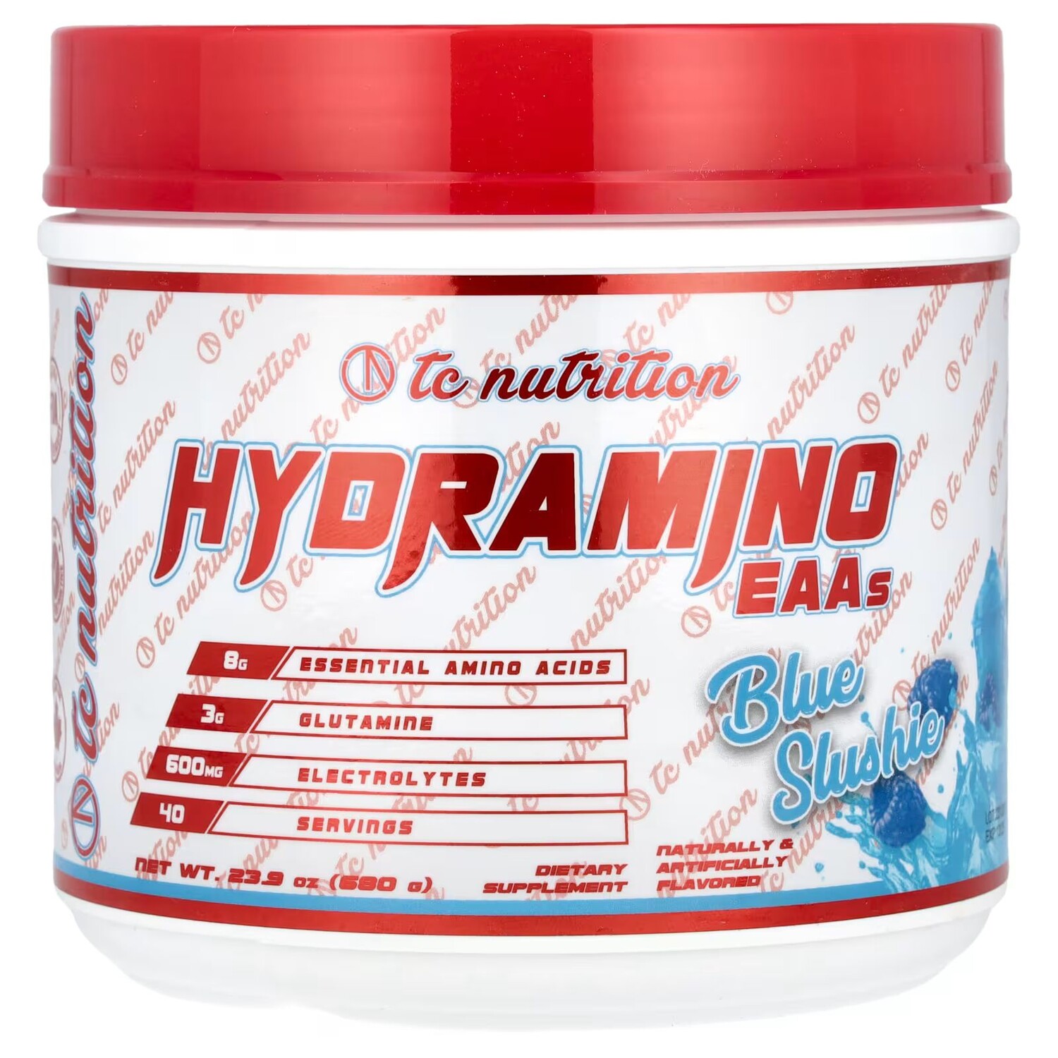 

EAA Hydramino, Blue Slushie, 23,9 унции (680 г) Tc Nutrition