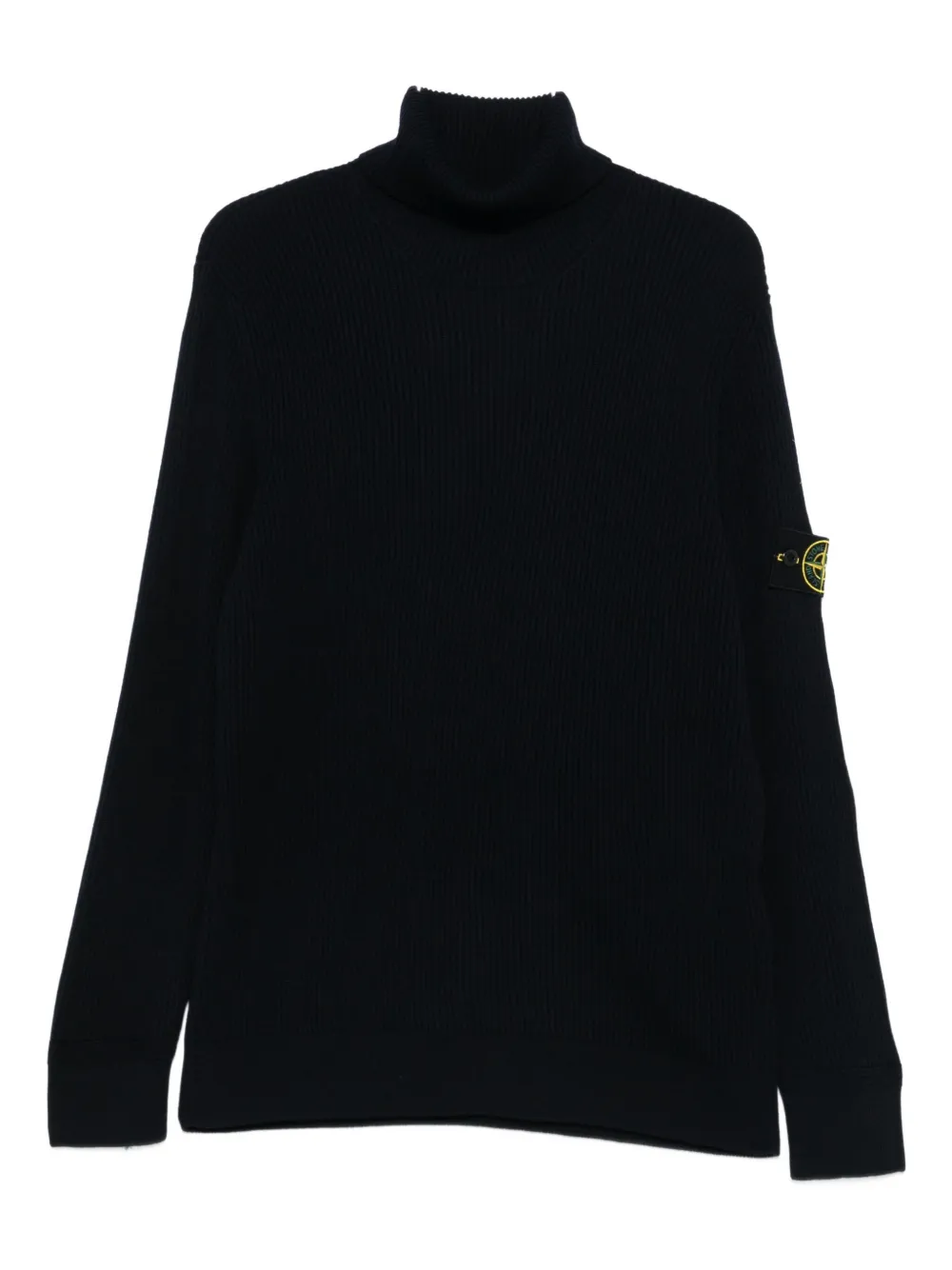 

Водолазка в рубчик Stone Island, синий