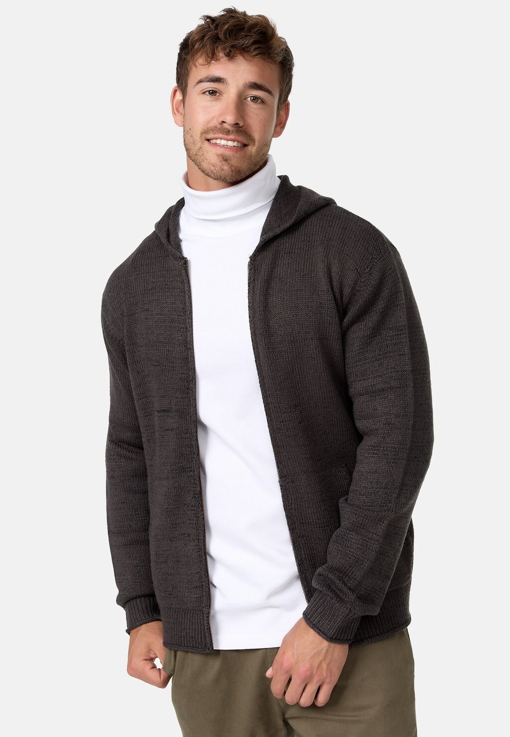

Кардиган INDICODE JEANS, цвет charcoal mix