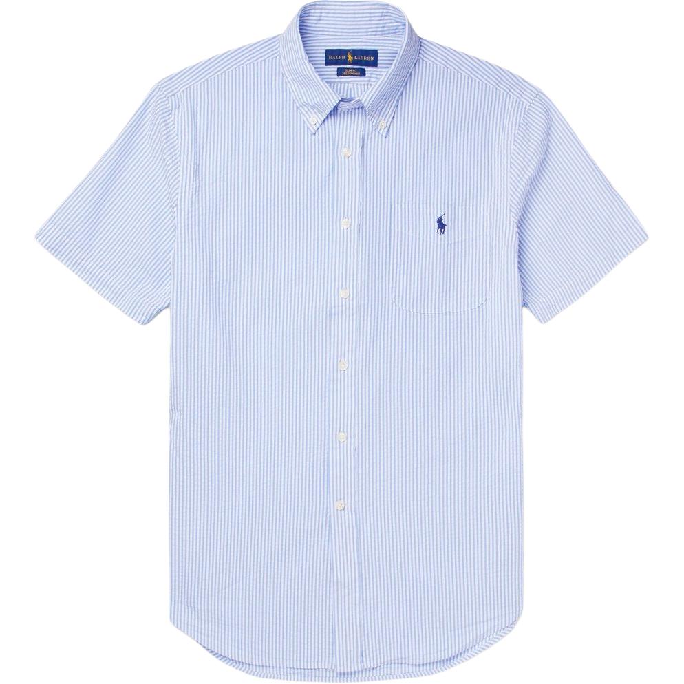 

Polo Ralph Lauren Мужская синяя рубашка