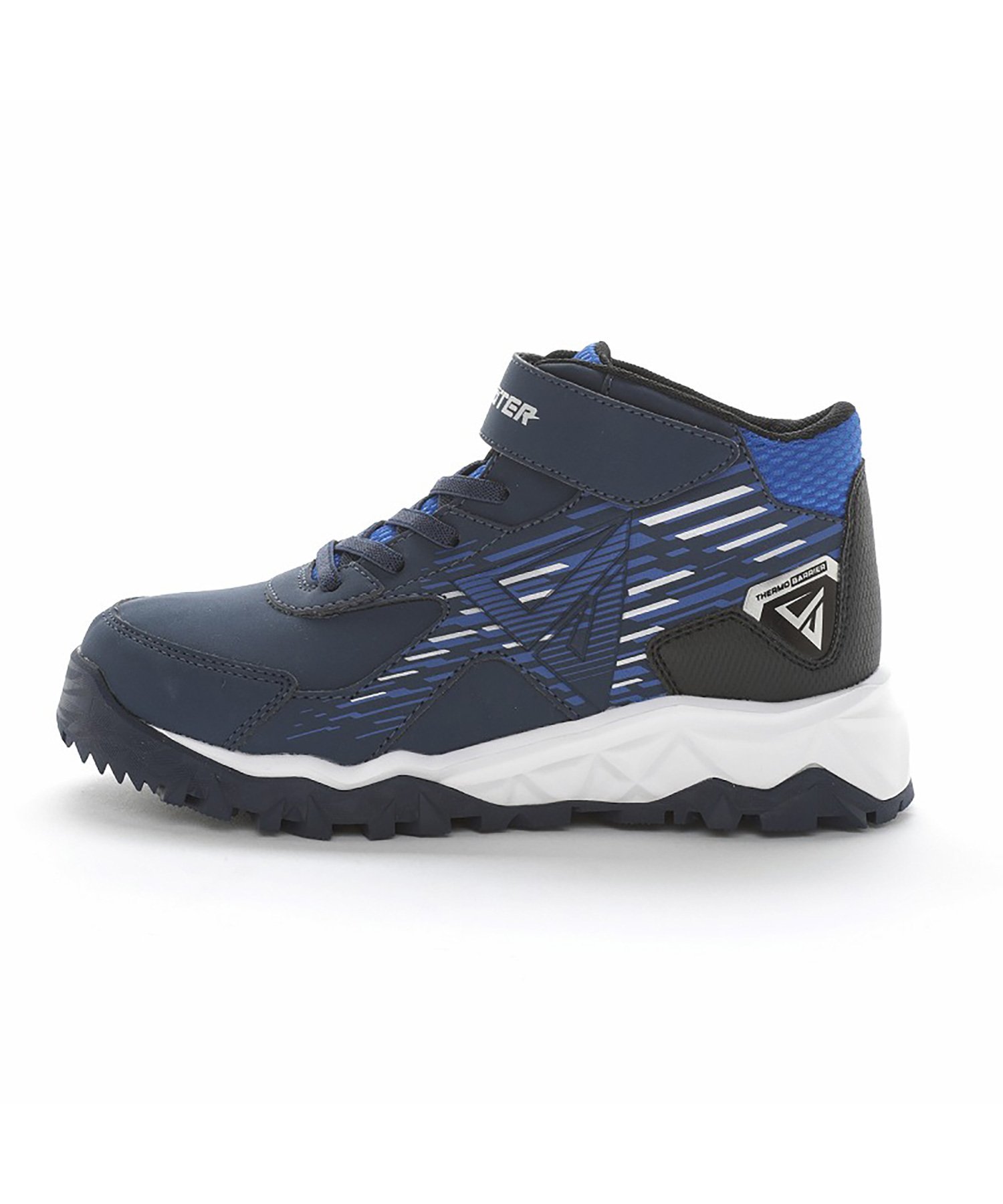 Детские водонепроницаемые ботинки MoonStar SK WP0075 синего цвета для снежной и холодной погоды. Sklshoter, blue — фото 4