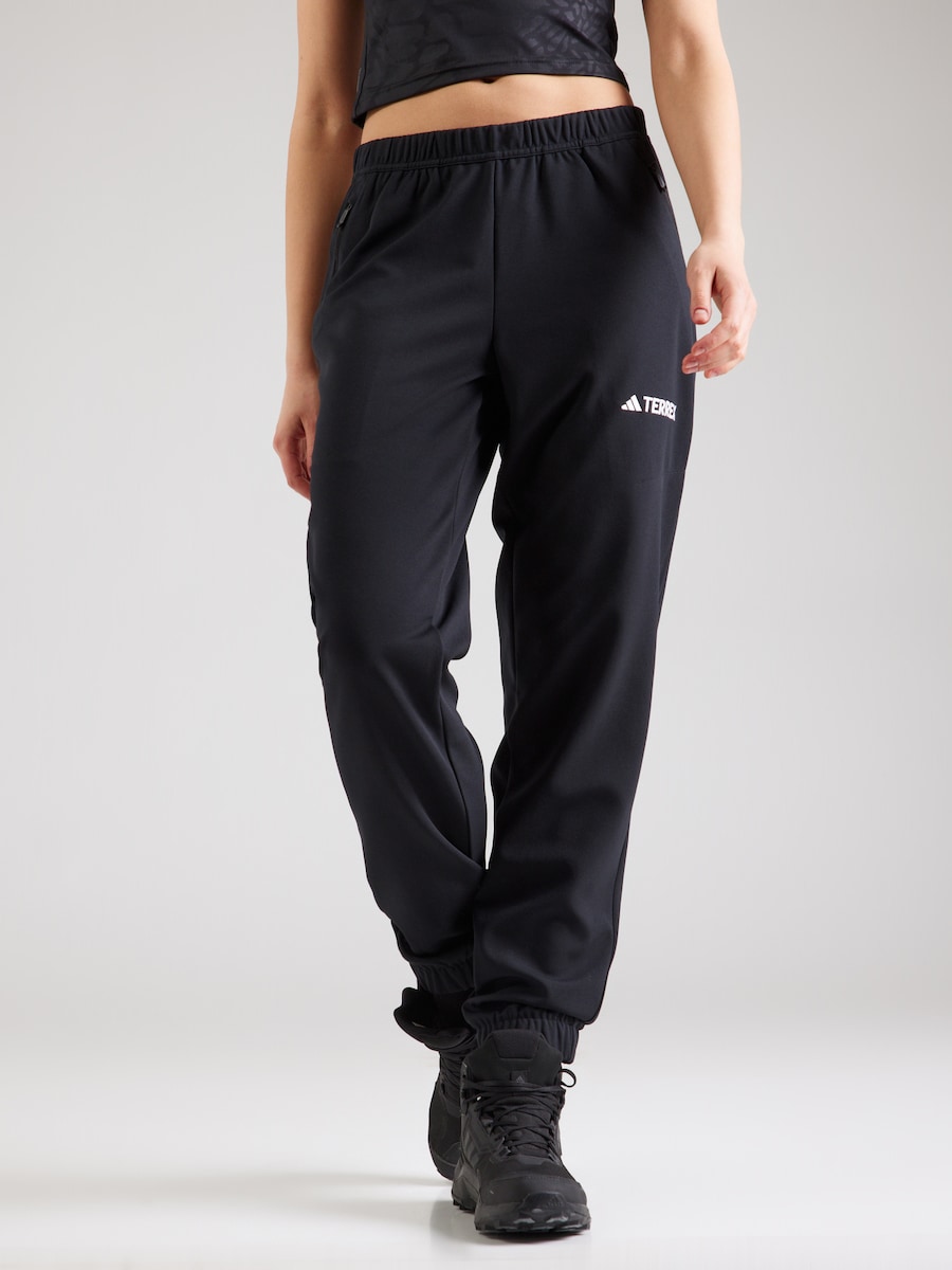 Зауженные спортивные брюки ADIDAS TERREX MT, черный — фото 3