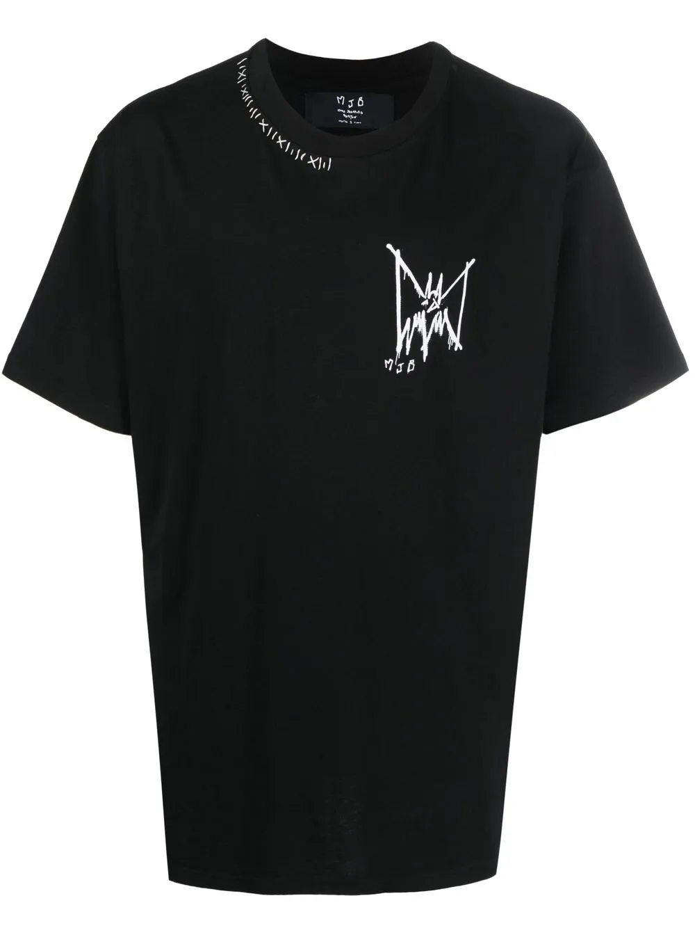 

Футболка с логотипом Mjb Marc Jacques Burton, черный