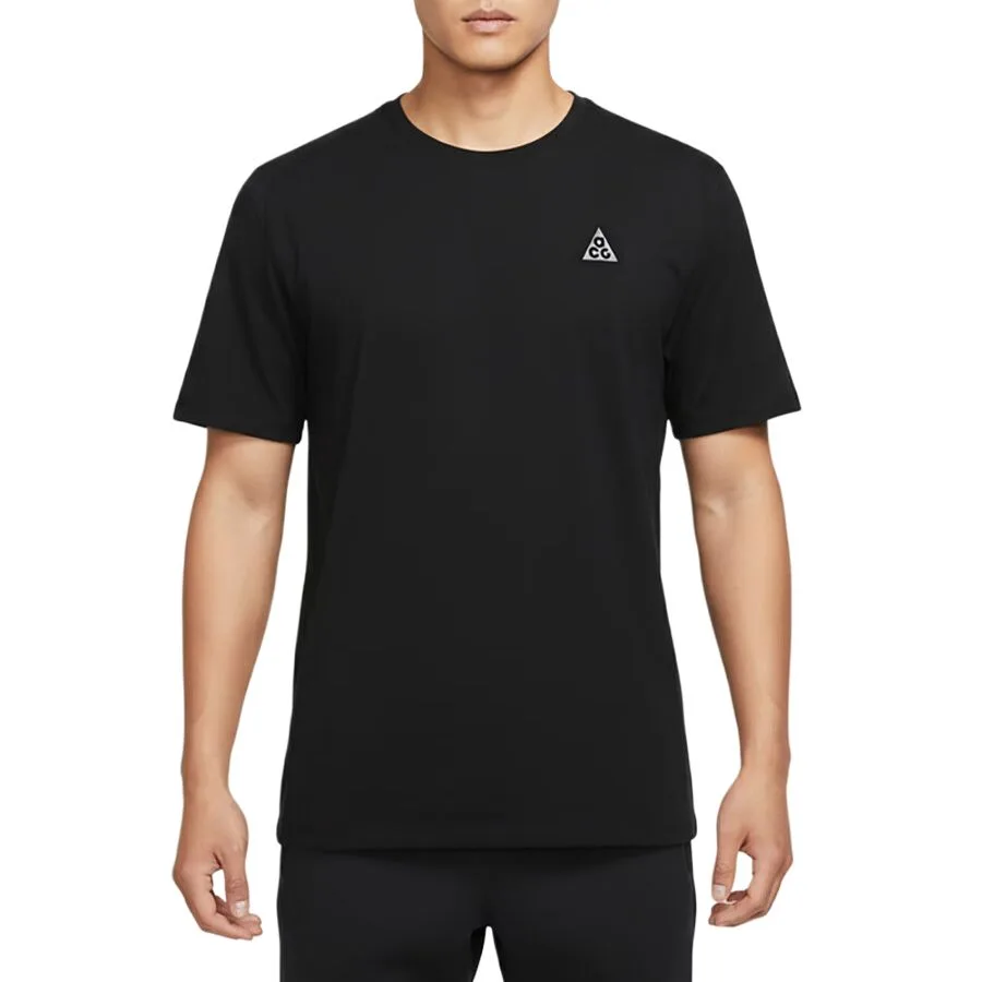 Nike Футболка ACG мужская черная с круглым вырезом