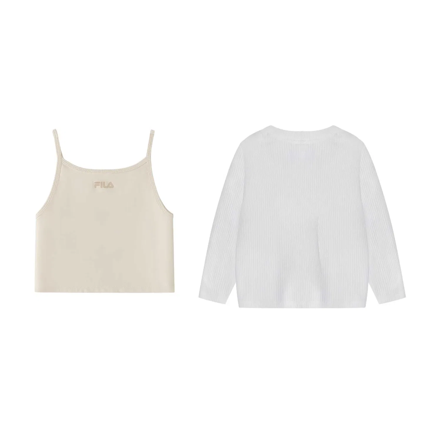 Детский комплект футболок FILA KIDS белый