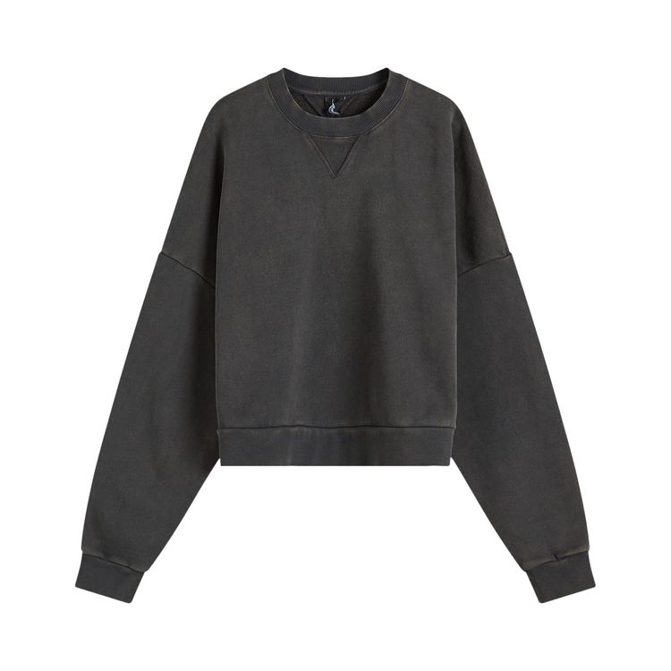

Толстовка Entire Studios Box Crew Sweatshirt 'Washed Black', черный