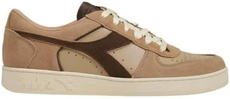 Гимнастические кроссовки Diadora унисекс Magic Basket Low из замшевой кожи, бежевый