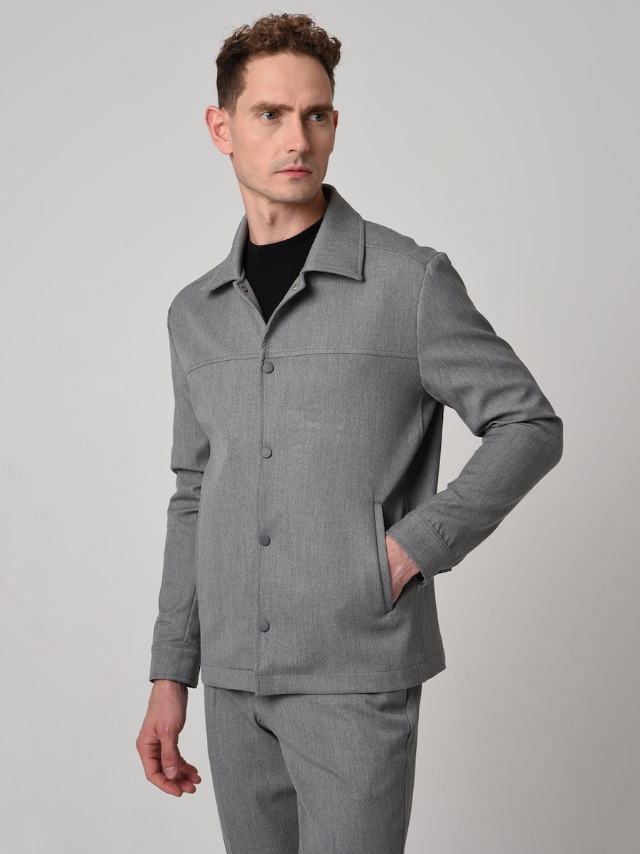 

Пальто межсезонное Antioch, светло-серый