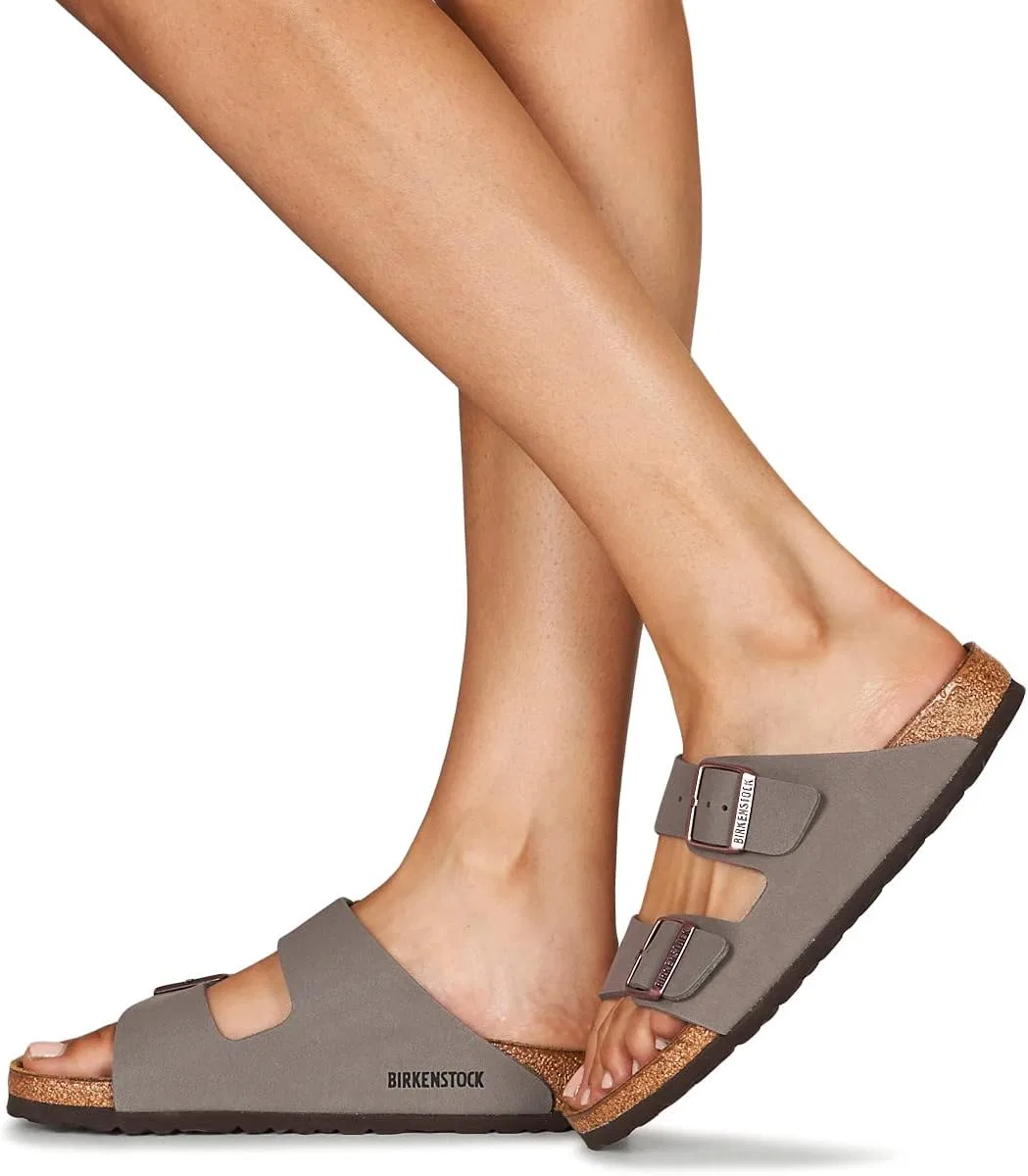 Тапочки Birkenstock Arizona BS, серый — фото 2