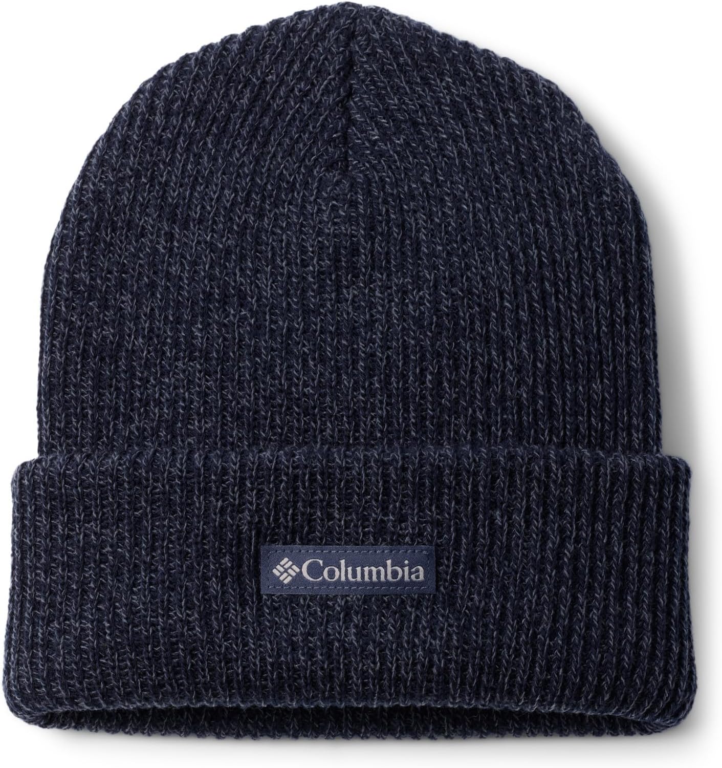 

Columbia Unisex-Adult Whirlibird Cuffed Beanie, Dark Nocturnal/Nocturnal Marled/Logo