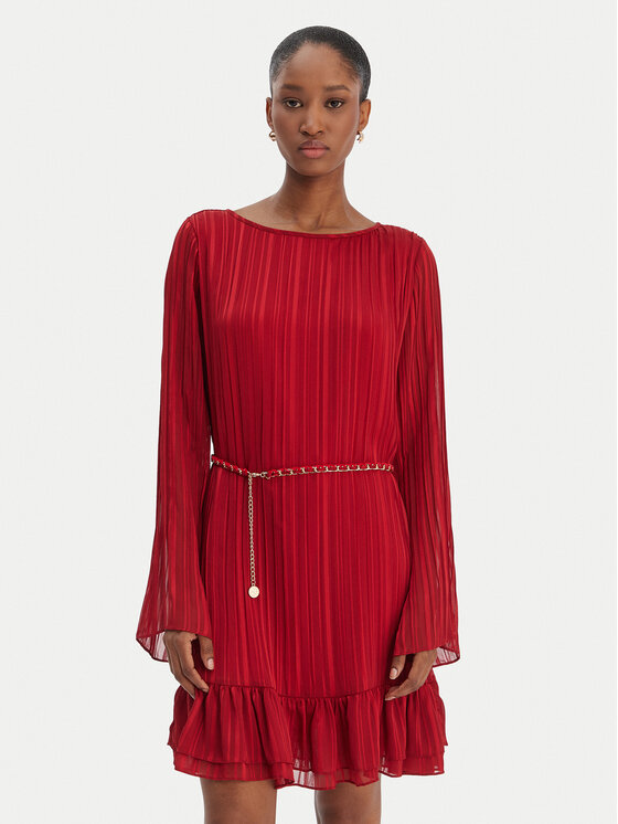 

Повседневное платье regular fit W6RK37 WJ712 Guess, красный