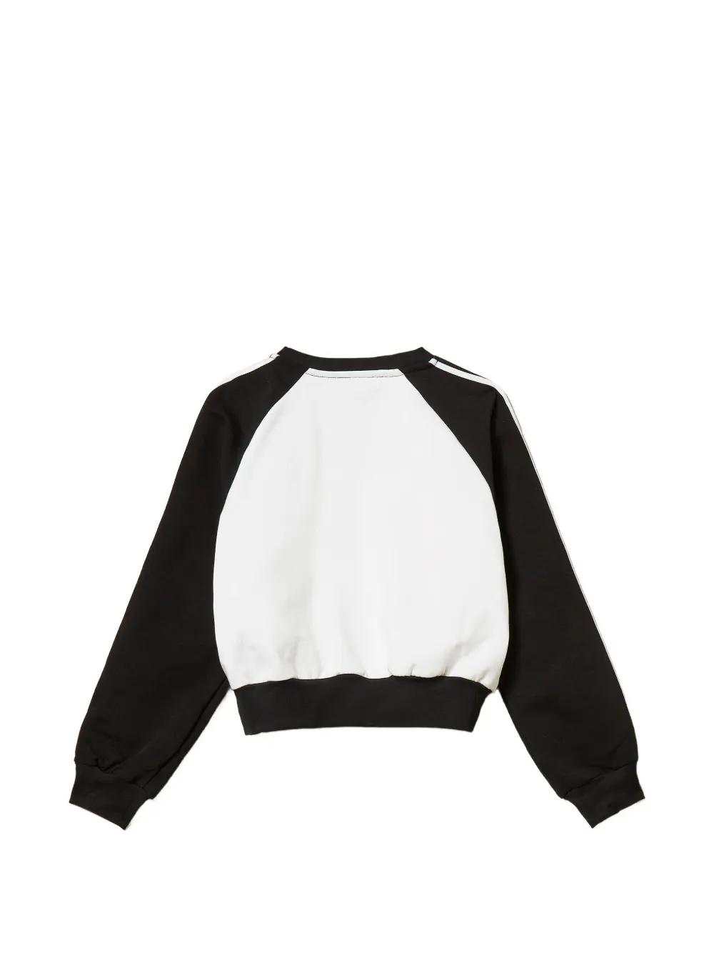 Свитшот с цветными блоками Twinset Kids, белый — фото 2