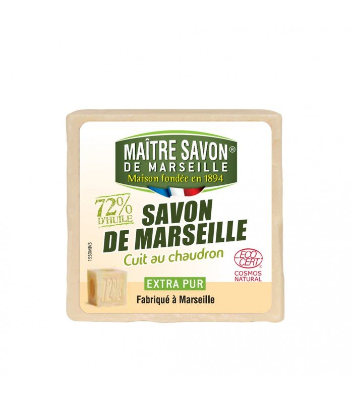 

Мыло EXTRA PUR Marseille, сертификат ECOCERT, 300 г, Maitre Savon de Marseille