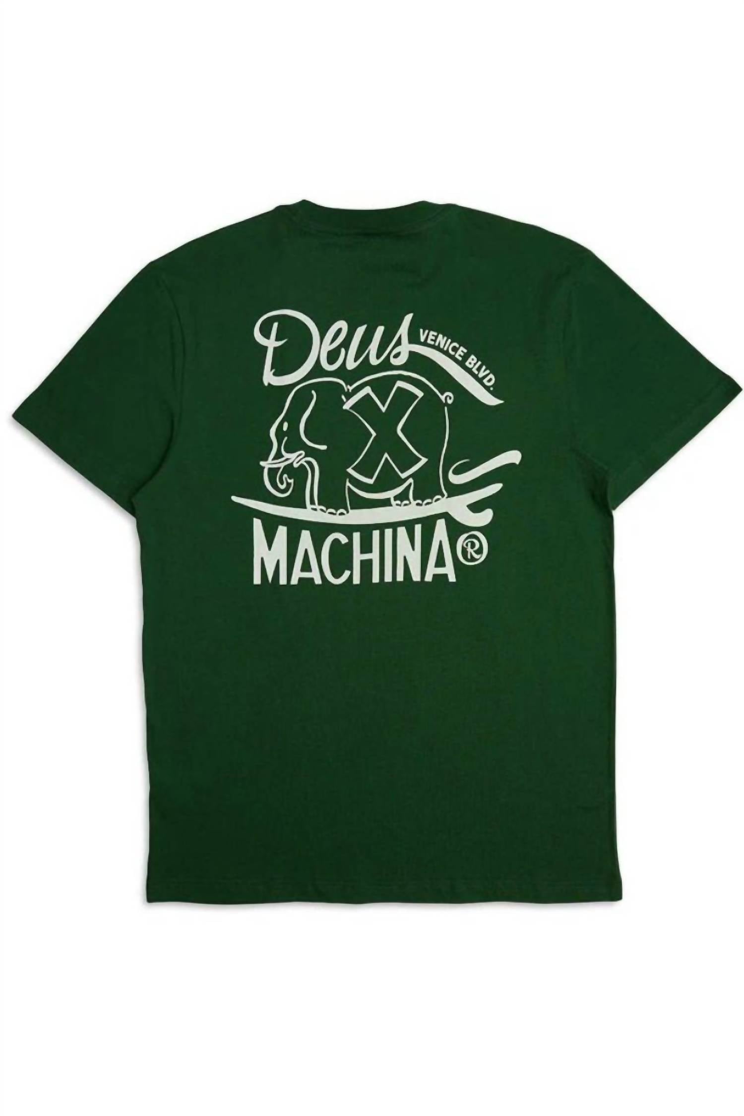 

Футболка Hefferlump в цвете Hillside Green Deus ex Machina