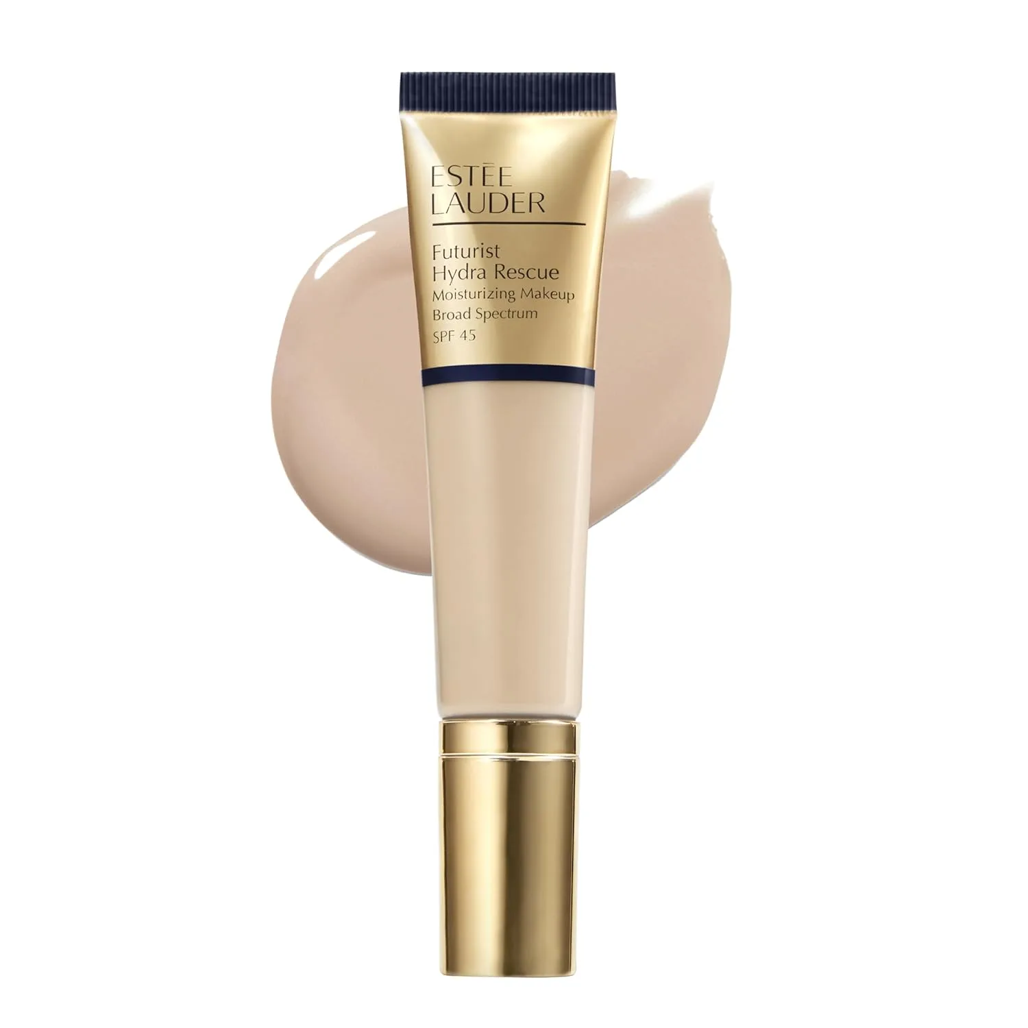 Увлажняющая тональная основа Estée Lauder Futurist Hydra Rescue с SPF 45 для 12-часового сияния, 35 мл., 1W1 Bone - Light with warm undertones