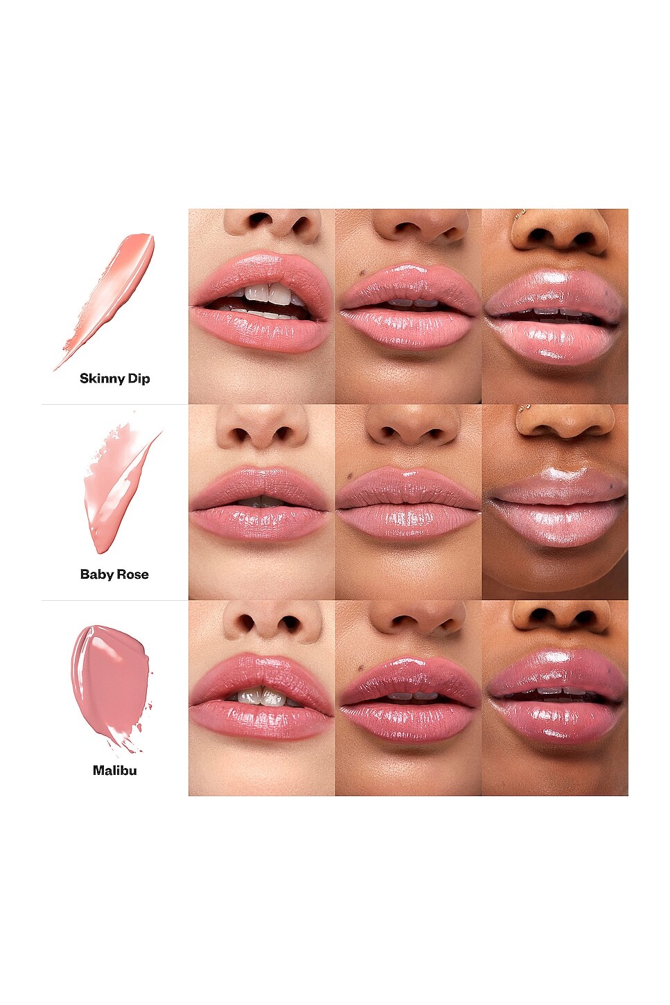 Блеск для губ Kosas Wet Stick Moisture Lip Shine, цвет Skinny Dip — фото 4