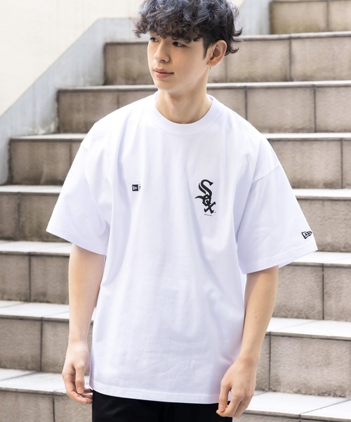 

Футболка оверсайз с коротким рукавом, MLB NEW ERA, белый