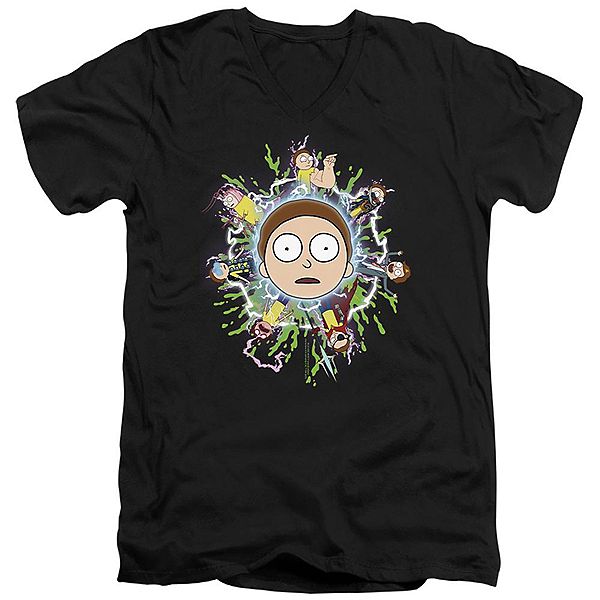 

Футболка Rick and Morty с принтом Multiple Morty Licensed Character