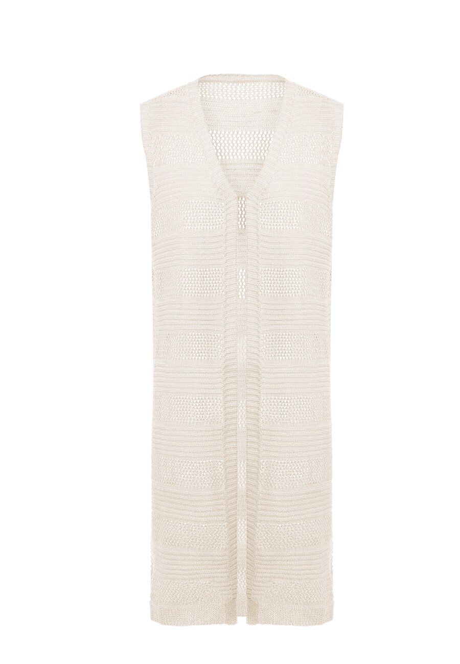 

Вязаный кардиган caissa Knitted Vest, белый