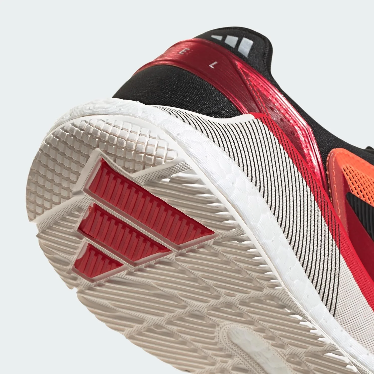 Мужские кроссовки для падела Adidas Crazyquick Boost, черный/красный/оранжевый — фото 2