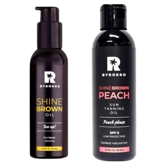 

Масло для загара Byrokko Shine Brown SPF6 +