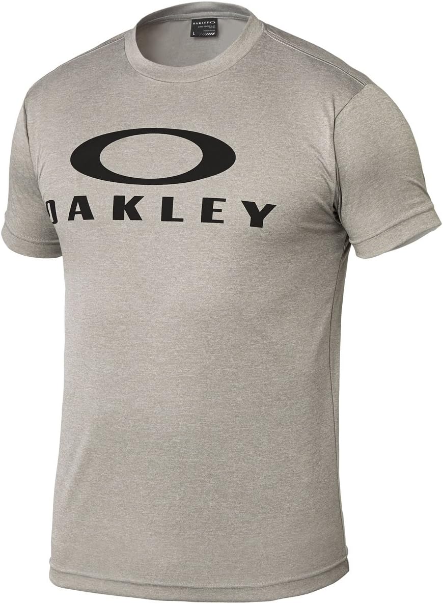 

Мужская спортивная футболка Oakley 455108JP, светло-серый меланж