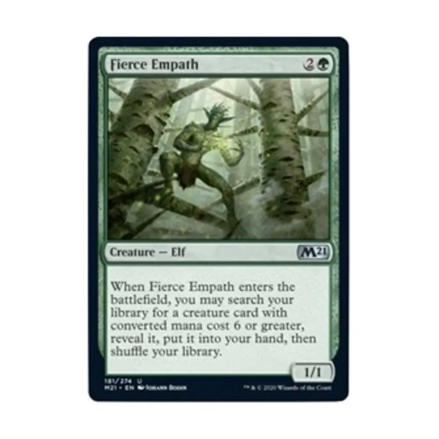 

CCG Свирепый эмпат (U), MTG - Core Set 2021
