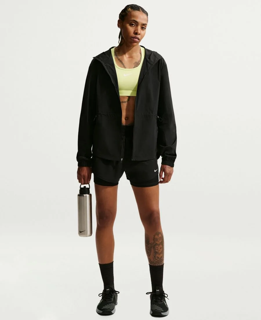 Женская куртка Dri-FIT Nike, черный/белый — фото 2
