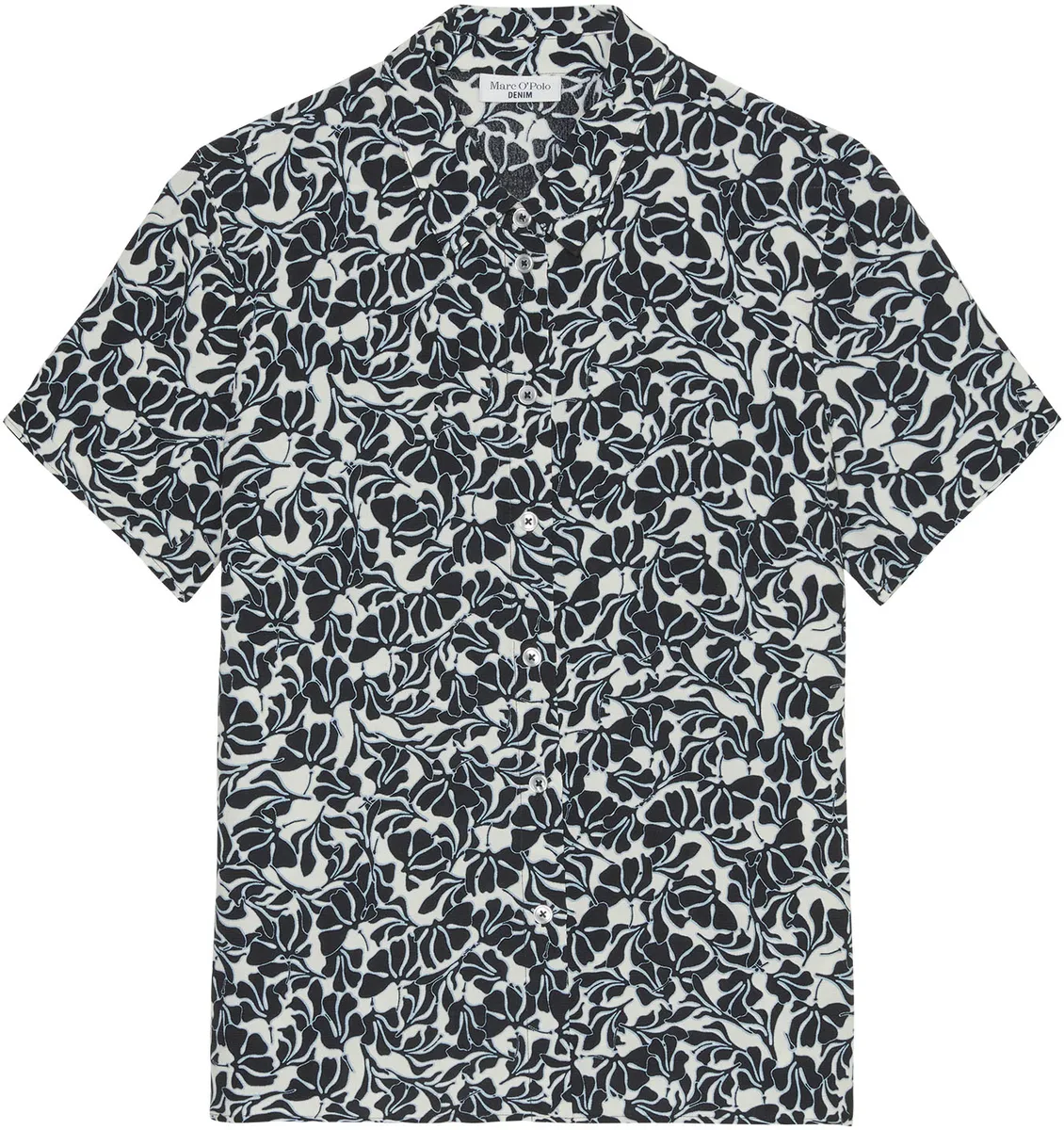 

Marc O'Polo ДЕНИМ блузка с короткими рукавами Marc O'Polo Denim, цвет Black_Multi