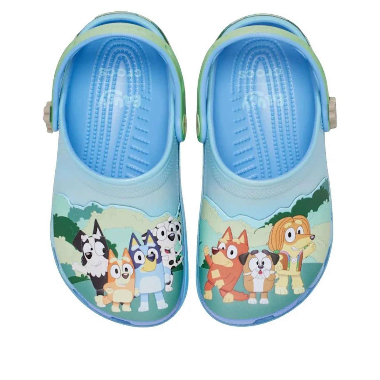 Сабо (TD) Crocs x Bluey Classic Clog 'Blue' — фото 2