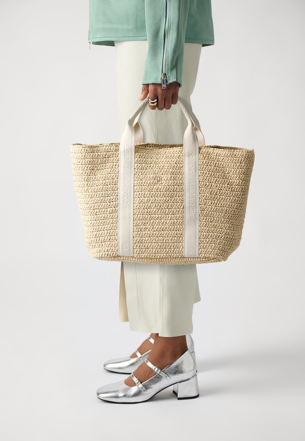 

Сумка-тоут SPRING LOGO TOTE Tommy Hilfiger, бежевый