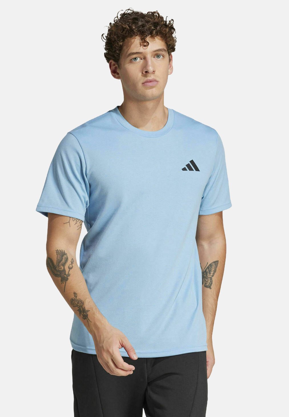 

Спортивная футболка TRAININGS TRAIN ESSENTIALS Adidas Performance, темно-синий