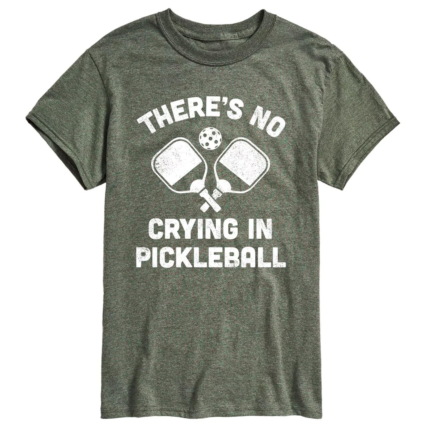 

Мужская футболка No Crying Pickleball Licensed Character