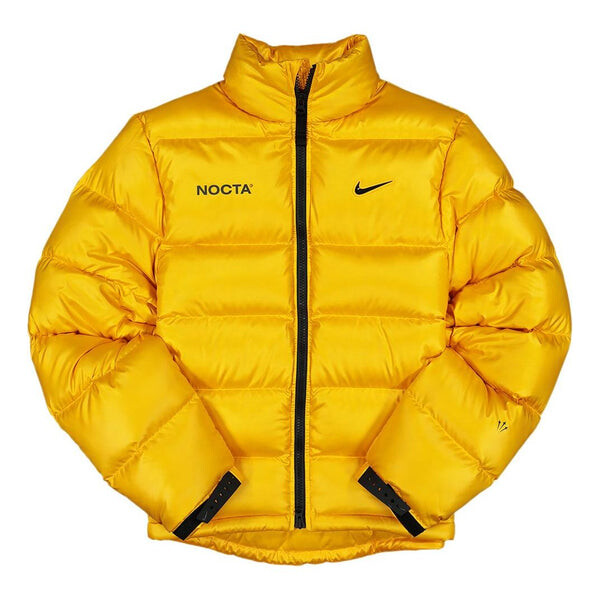 

Пуховик Nike x Drake NOCTA Series Crossover Stand Collar Down Jacket Asia Edition Large Gold, желтый