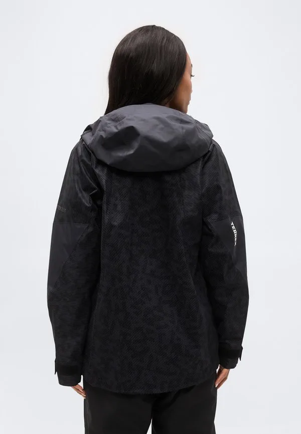 Профессиональная куртка из жесткого материала Adidas Terrex, Black — фото 3
