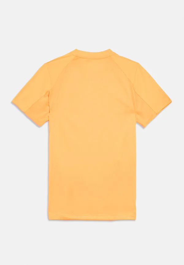 Клубная футболка, спортивная футболка унисекс Adidas Performance, Lucid Tangerine — фото 2