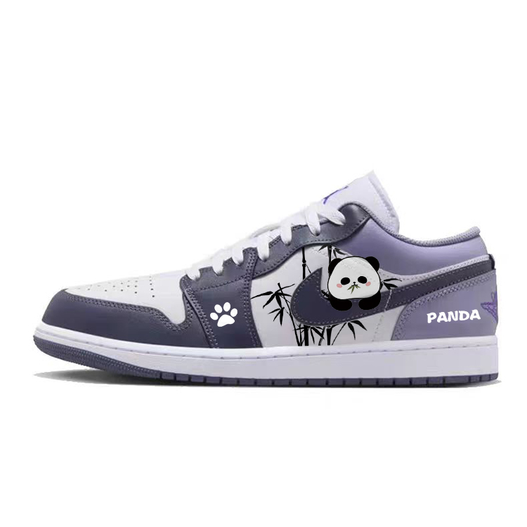 

Jordan Баскетбольные кроссовки Air 1 Vintage, низкие, мужские, белые/фиолетовые