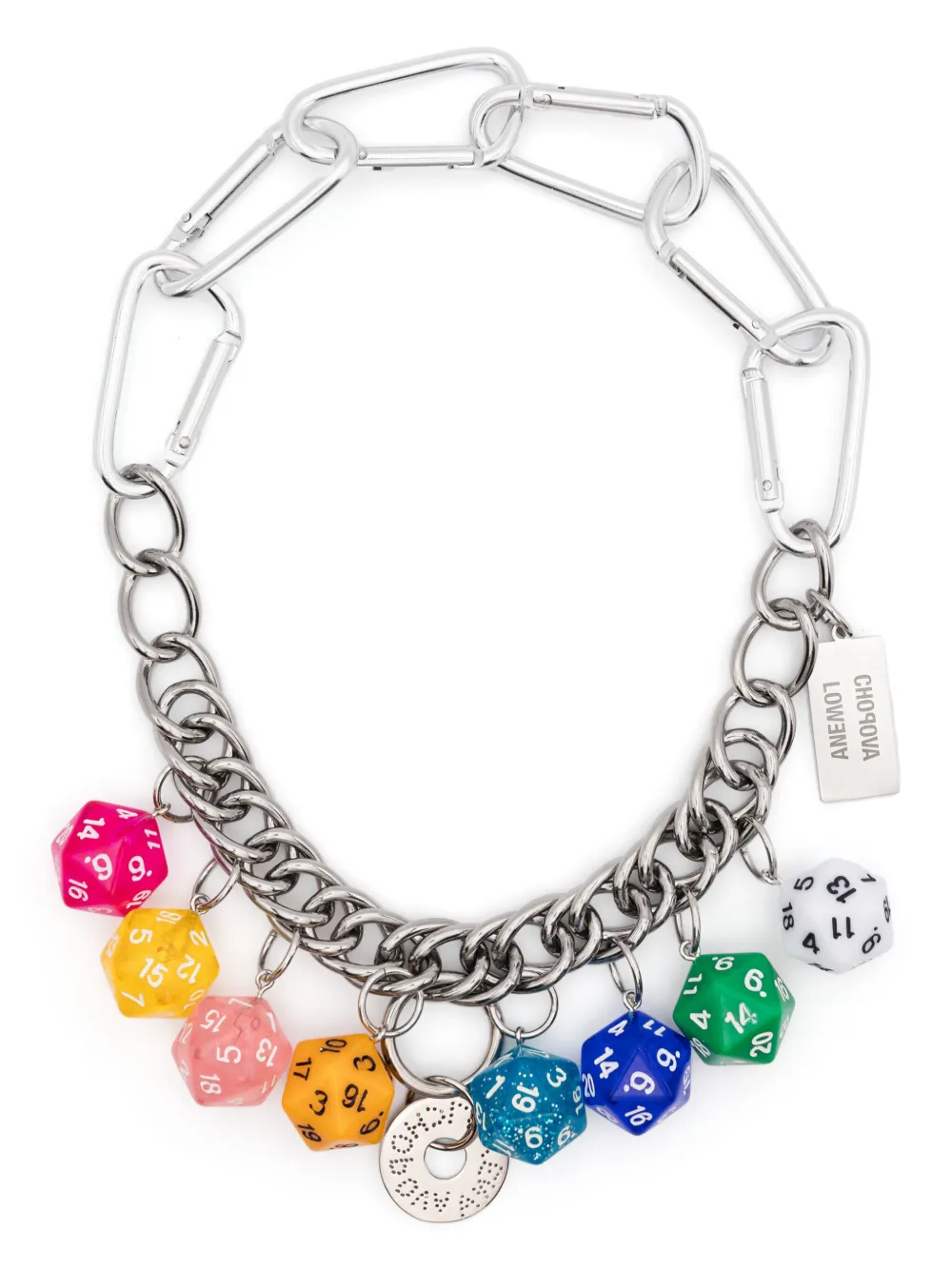 

Колье Roll The Dice Chopova Lowena, серебяный