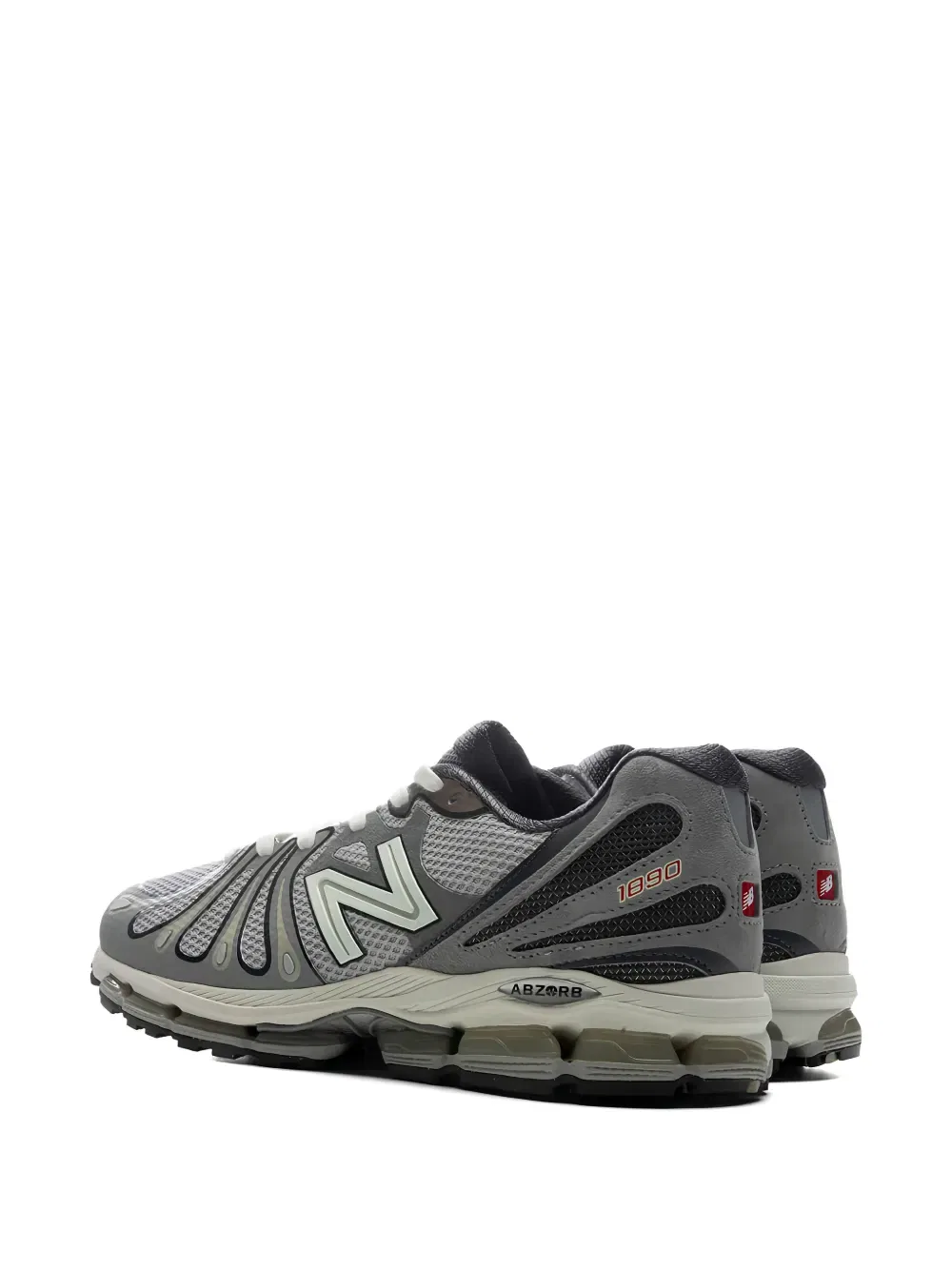 Кроссовки с сетчатыми вставками 1890 года New Balance, серый — фото 4