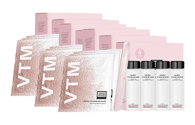 ERNO LASZLO NEW YORK Aolunnasu ледяная белая маска для лица набор для ухода за кожей успокаивающий, увлажняющий, питающий и гидратирующий 4 набора * 3/30 шт/60 шт — фото 3