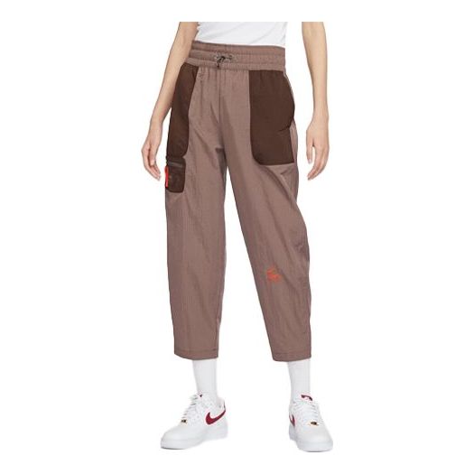 

Спортивные брюки (WMNS) Nike Sportswear City Utility High-Waist Woven Pants 'Brown', коричневый